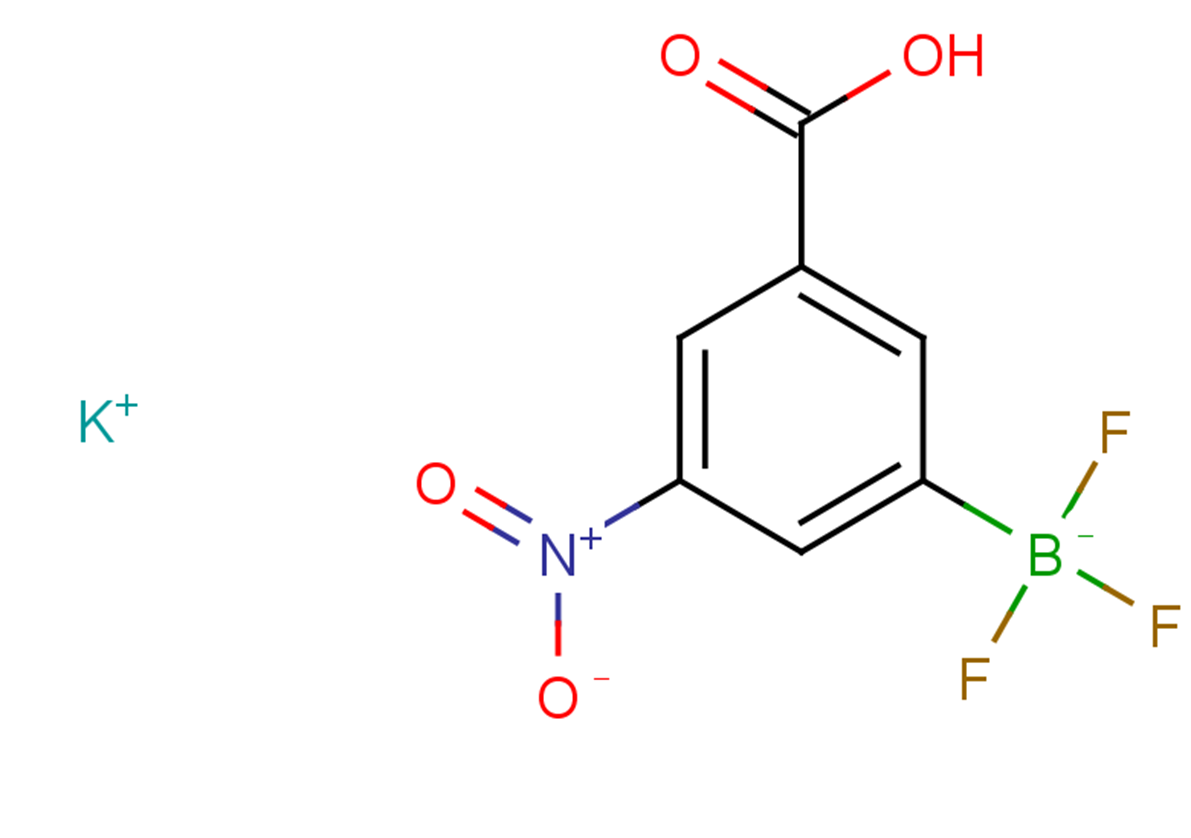 potassium (3-carboxy-5-nitrophenyl)trifluoroboranuide