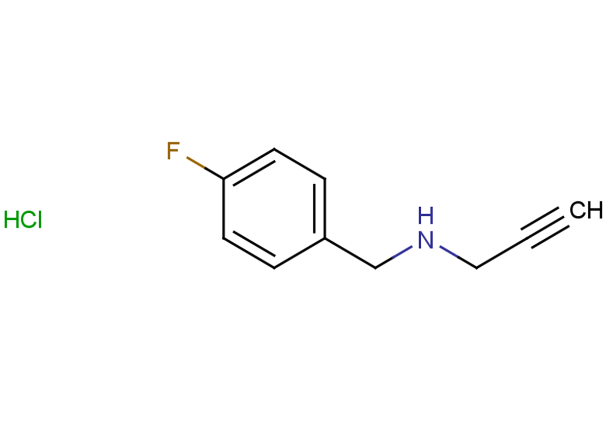 [(4-fluorophenyl)methyl](prop-2-yn-1-yl)amine hydrochloride