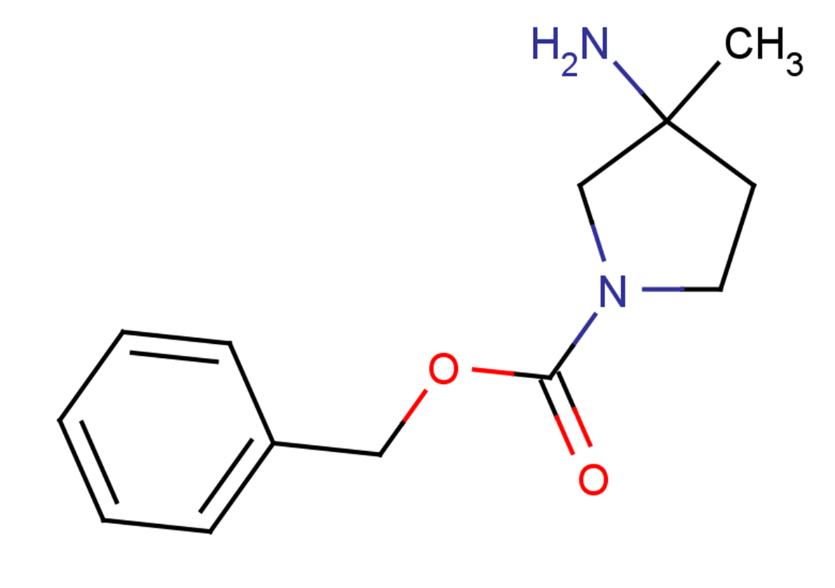 benzyl 3-amino-3-methylpyrrolidine-1-carboxylate