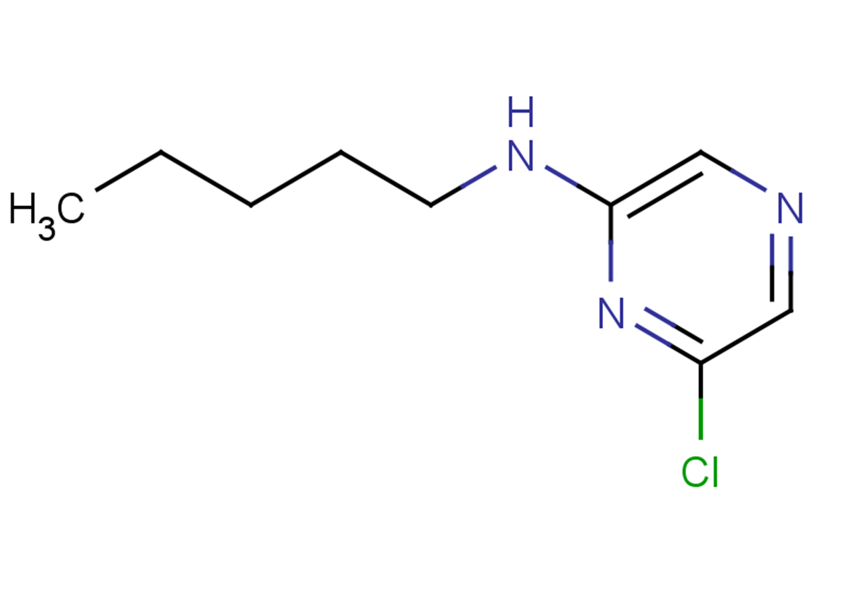 6-chloro-N-pentylpyrazin-2-amine