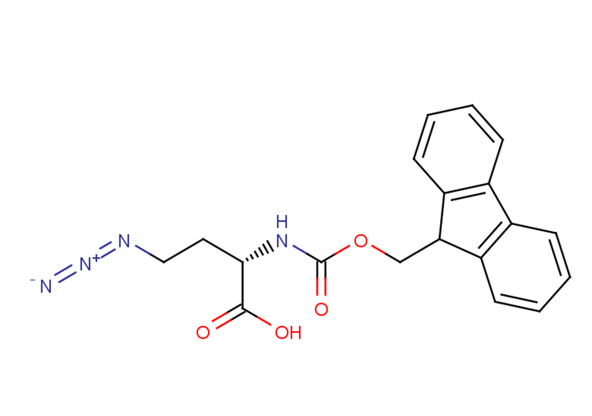 (2S)-4-azido-2-{[(9H-fluoren-9-ylmethoxy)carbonyl]amino}butanoic acid
