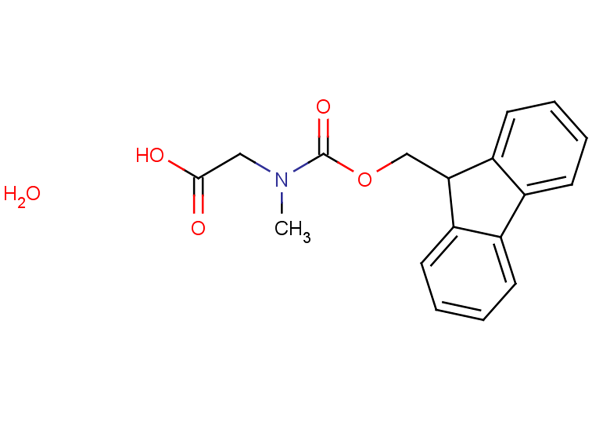 2-{[(9H-fluoren-9-ylmethoxy)carbonyl](methyl)amino}acetic acid hydrate