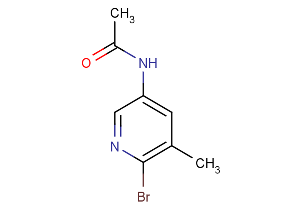 N-(6-bromo-5-methylpyridin-3-yl)acetamide