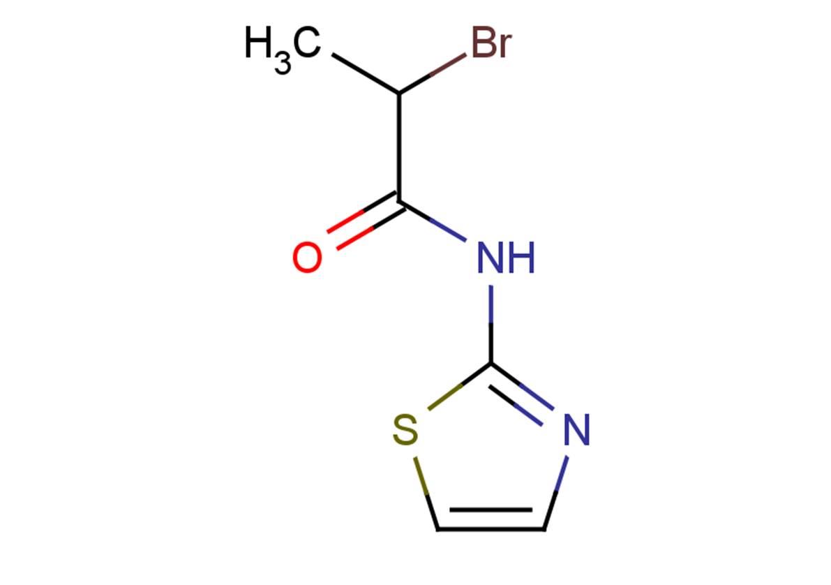 2-bromo-N-(1,3-thiazol-2-yl)propanamide