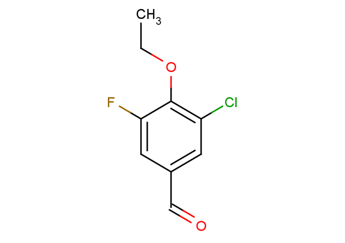 3-chloro-4-ethoxy-5-fluorobenzaldehyde