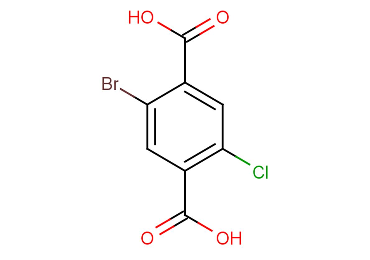 2-bromo-5-chlorobenzene-1,4-dicarboxylic acid