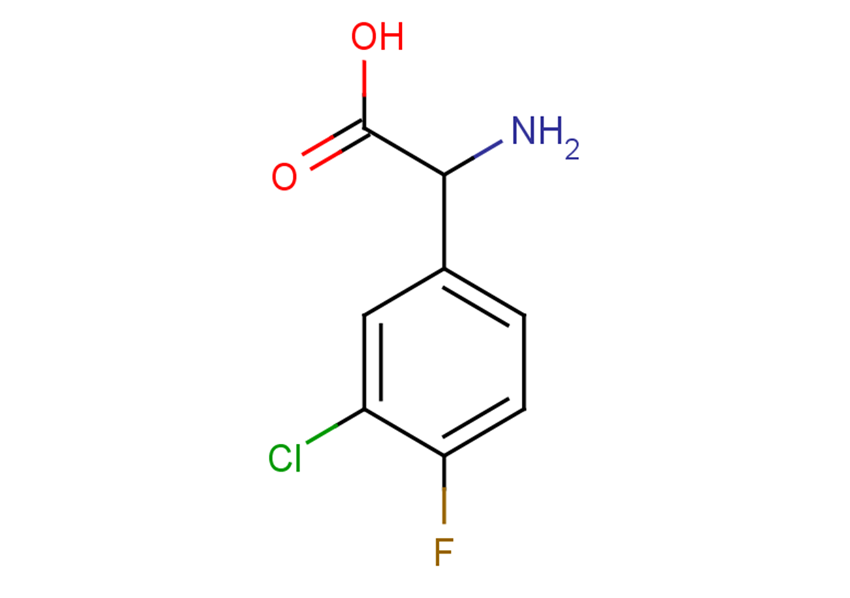 2-amino-2-(3-chloro-4-fluorophenyl)acetic acid