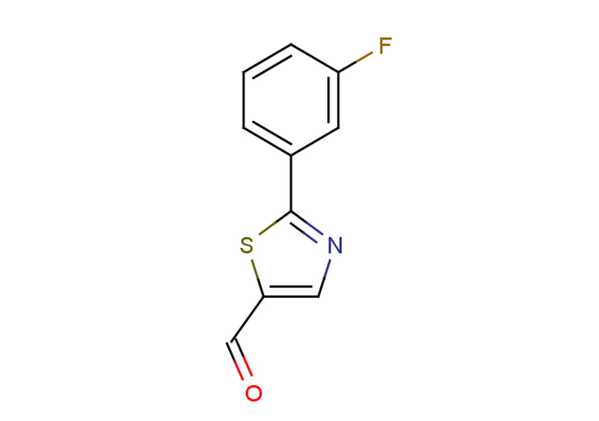 2-(3-fluorophenyl)-1,3-thiazole-5-carbaldehyde