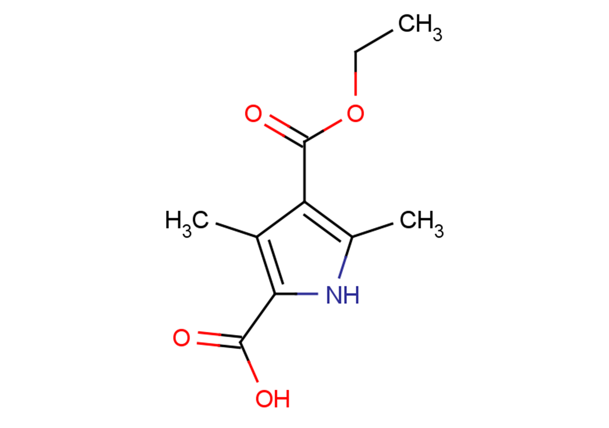4-(ethoxycarbonyl)-3,5-dimethyl-1H-pyrrole-2-carboxylic acid