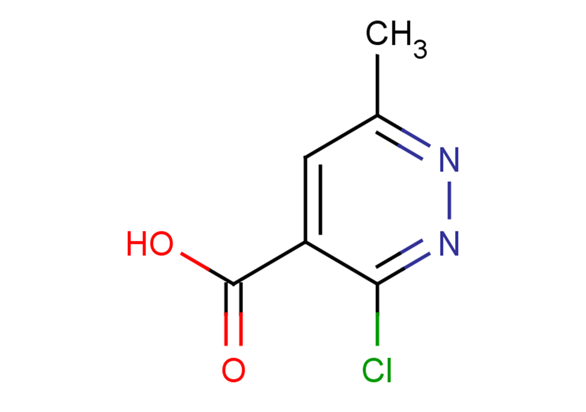 3-chloro-6-methylpyridazine-4-carboxylic acid