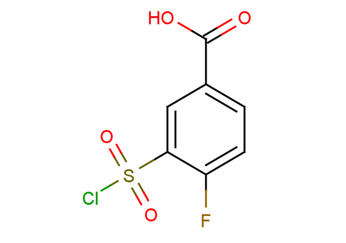 3-(chlorosulfonyl)-4-fluorobenzoic acid