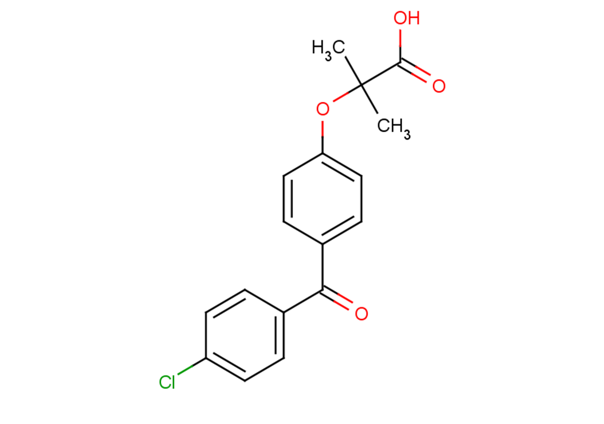 2-{4-[(4-chlorophenyl)carbonyl]phenoxy}-2-methylpropanoic acid