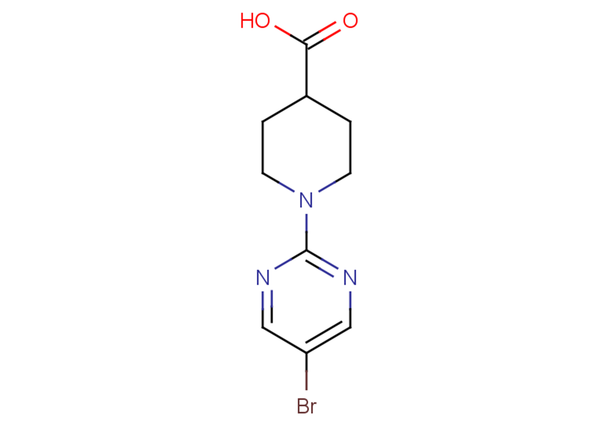 1-(5-bromopyrimidin-2-yl)piperidine-4-carboxylic acid