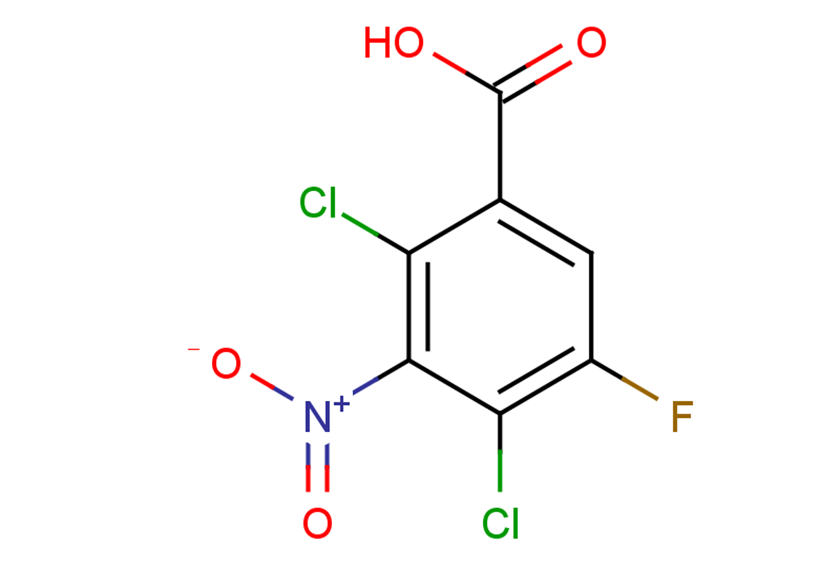 2,4-dichloro-5-fluoro-3-nitrobenzoic acid