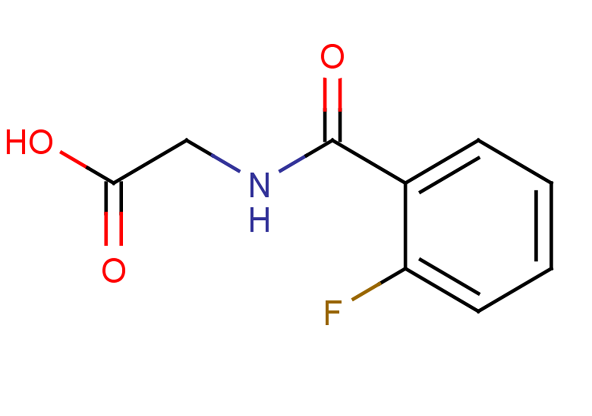 2-[(2-fluorophenyl)formamido]acetic acid
