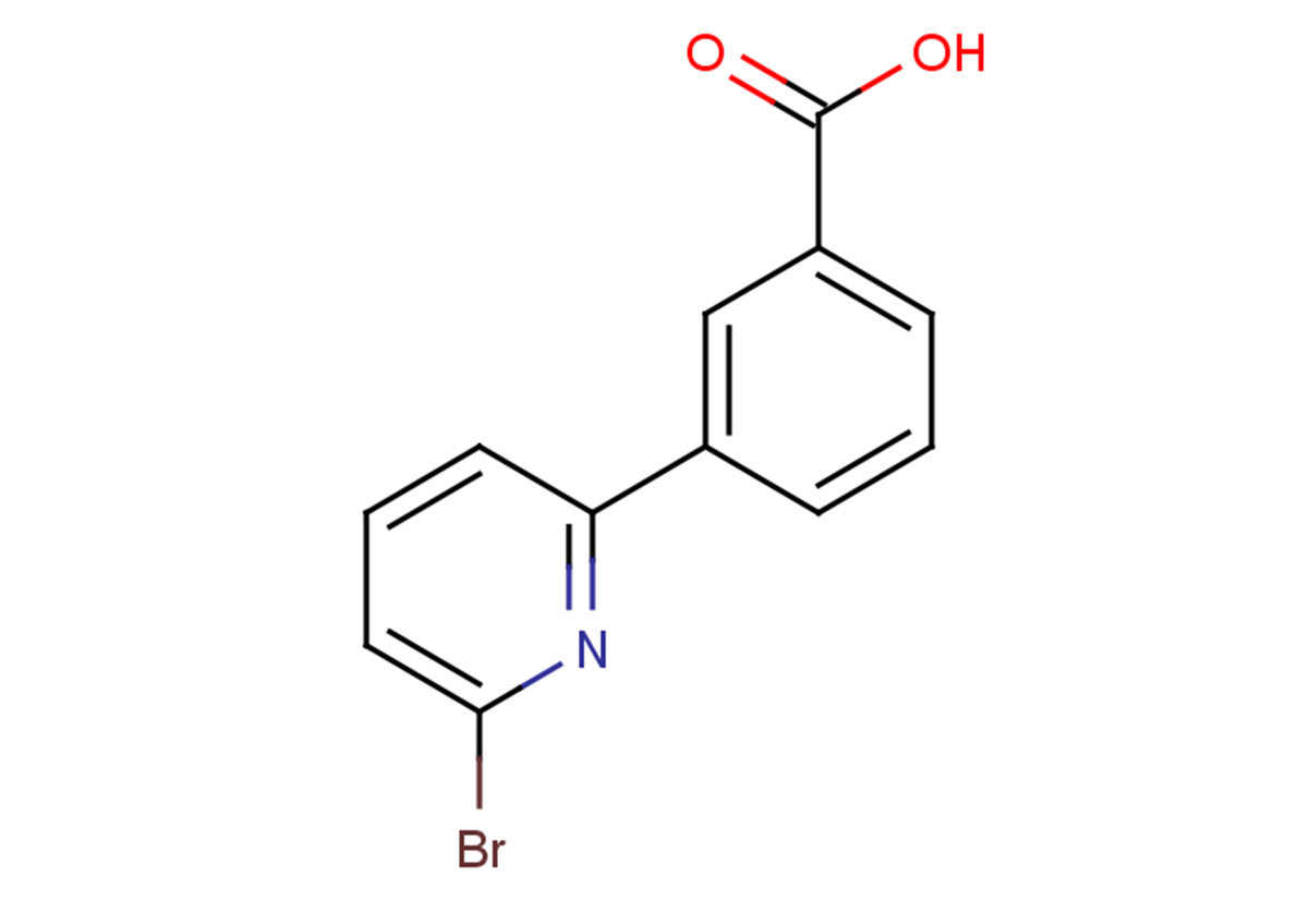 3-(6-bromopyridin-2-yl)benzoic acid