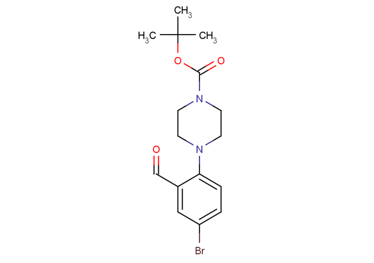 tert-butyl 4-(4-bromo-2-formylphenyl)piperazine-1-carboxylate
