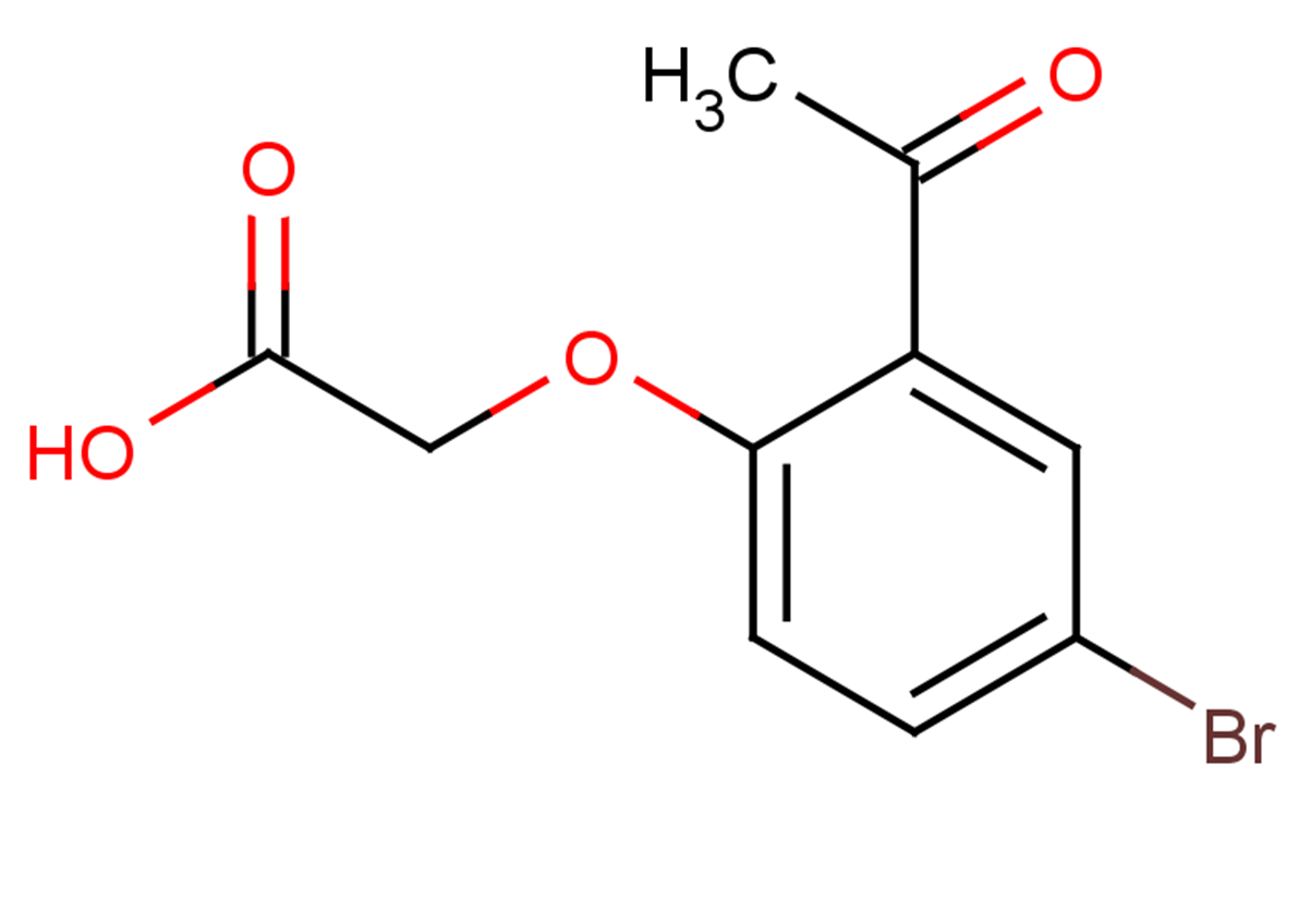 2-(2-acetyl-4-bromophenoxy)acetic acid