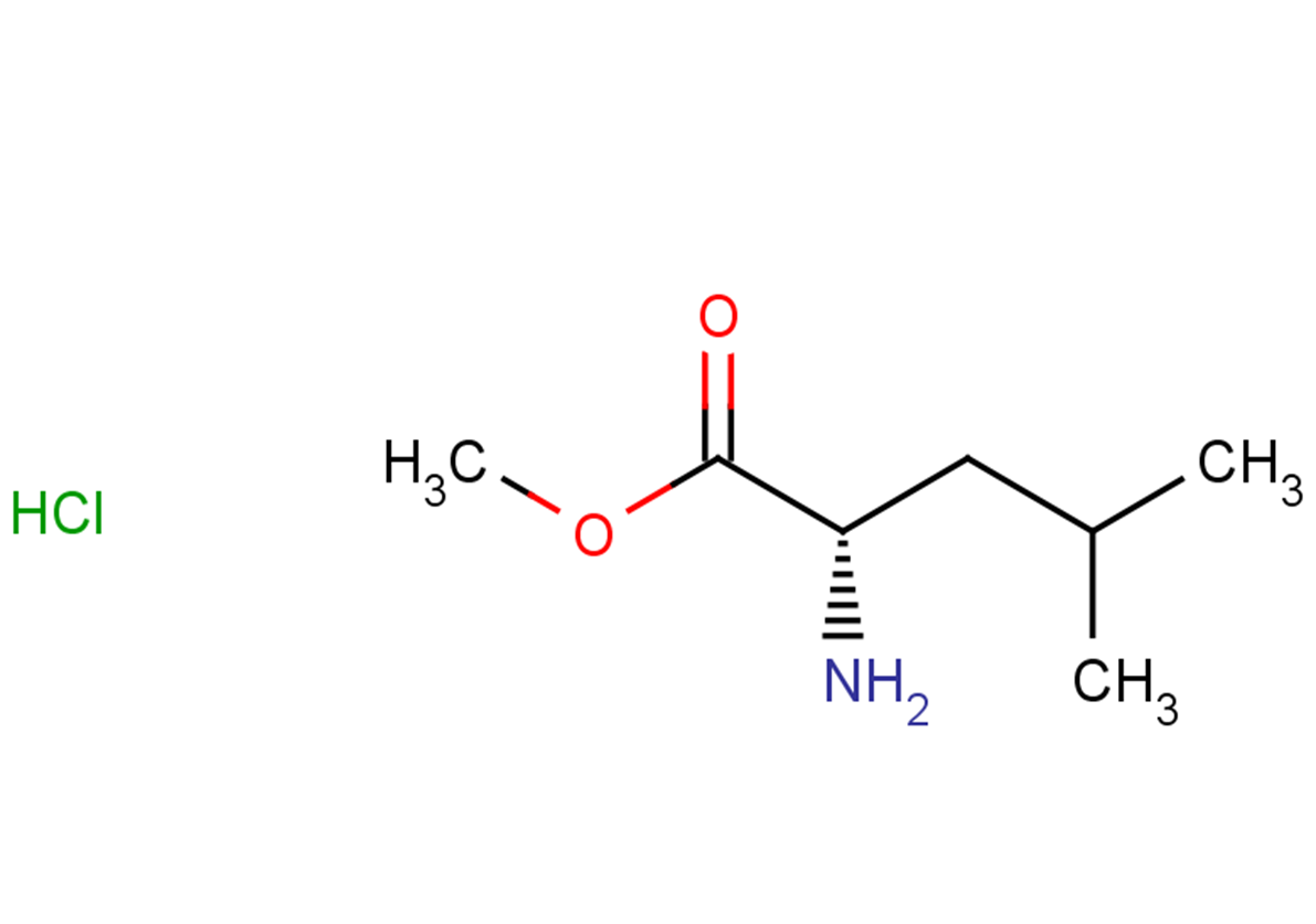 methyl (2S)-2-amino-4-methylpentanoate hydrochloride