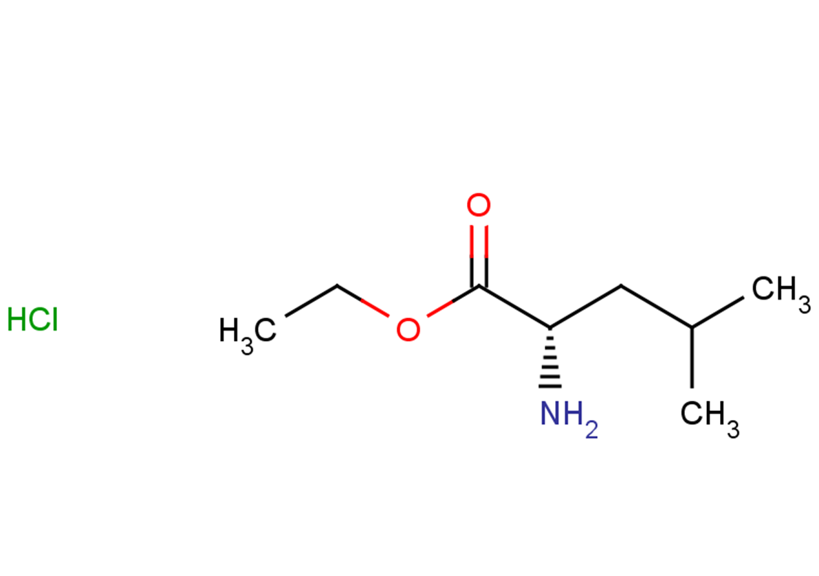 ethyl (2S)-2-amino-4-methylpentanoate hydrochloride