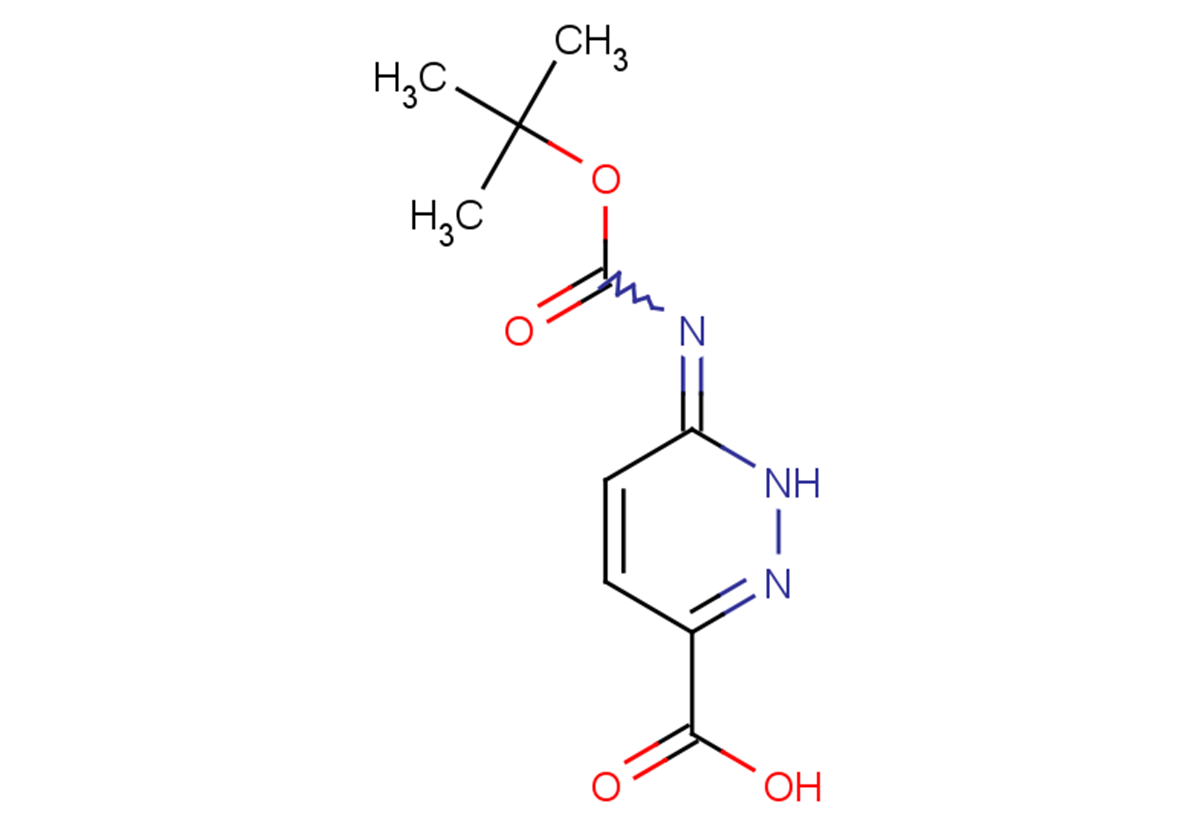 6-{[(tert-butoxy)carbonyl]imino}-1,6-dihydropyridazine-3-carboxylic acid