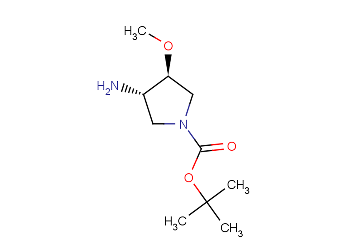 tert-butyl (3S,4S)-3-amino-4-methoxypyrrolidine-1-carboxylate