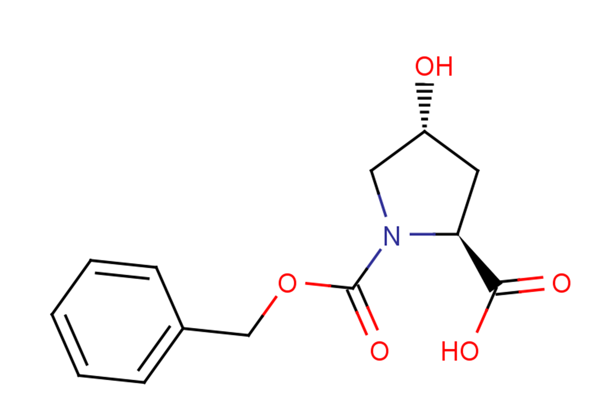 (2S,4R)-1-[(benzyloxy)carbonyl]-4-hydroxypyrrolidine-2-carboxylic acid