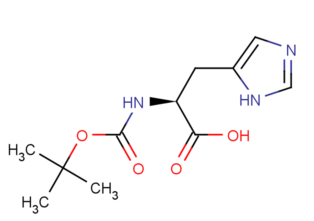 (2S)-2-{[(tert-butoxy)carbonyl]amino}-3-(1H-imidazol-5-yl)propanoic acid