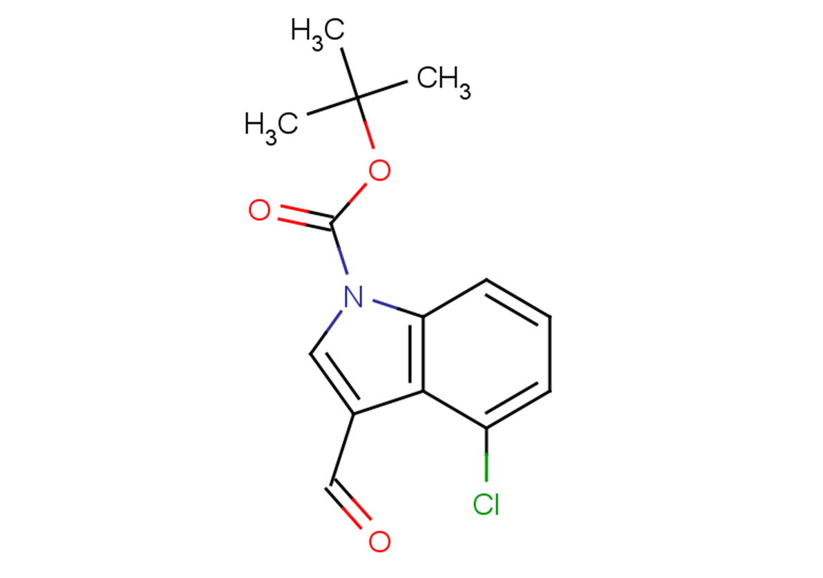 tert-butyl 4-chloro-3-formyl-1H-indole-1-carboxylate