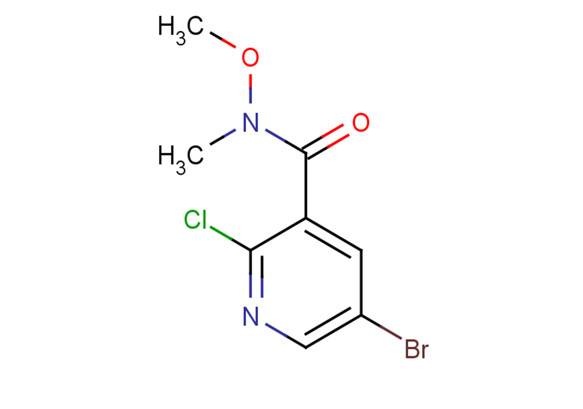 5-bromo-2-chloro-N-methoxy-N-methylpyridine-3-carboxamide