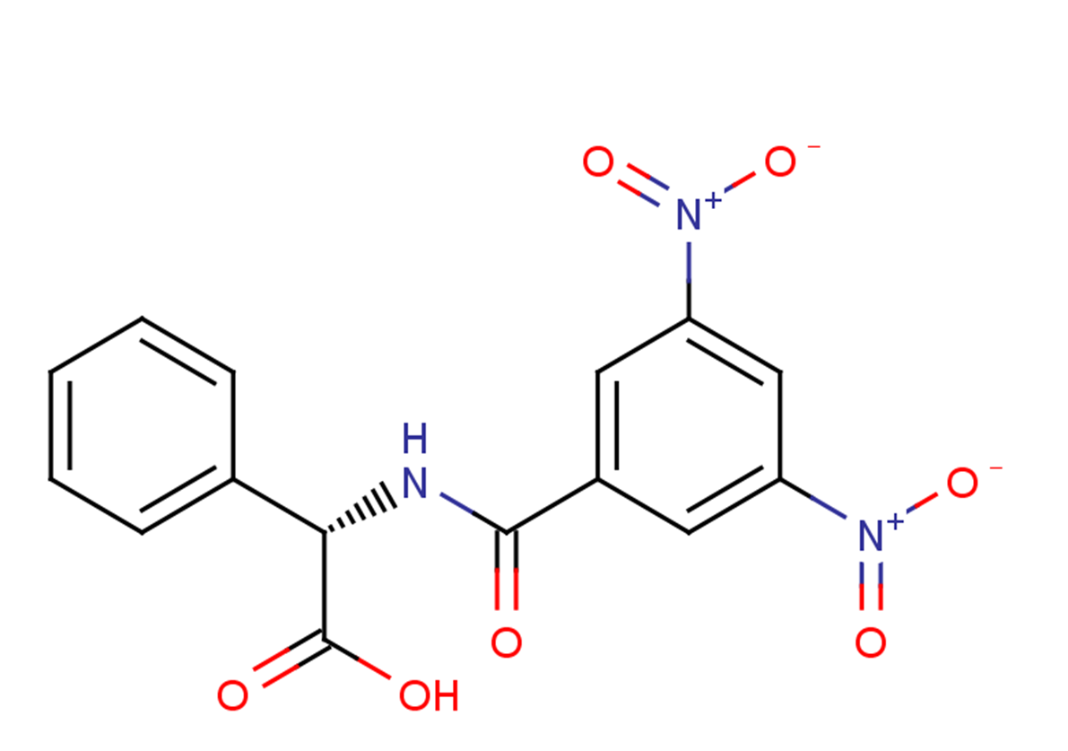 (2S)-2-[(3,5-dinitrophenyl)formamido]-2-phenylacetic acid