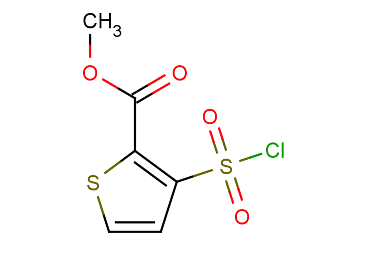 methyl 3-(chlorosulfonyl)thiophene-2-carboxylate