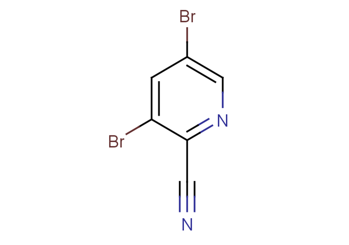 3,5-dibromopyridine-2-carbonitrile