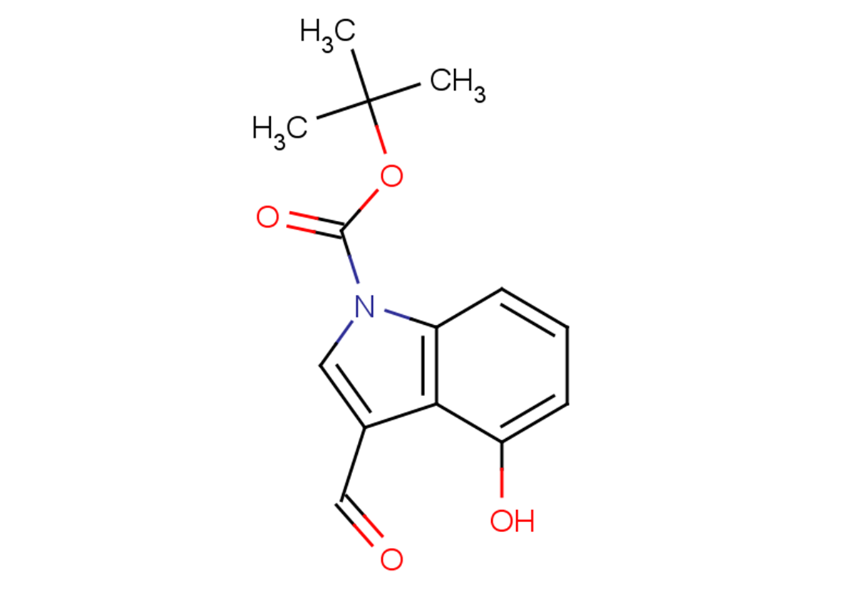 tert-butyl 3-formyl-4-hydroxy-1H-indole-1-carboxylate