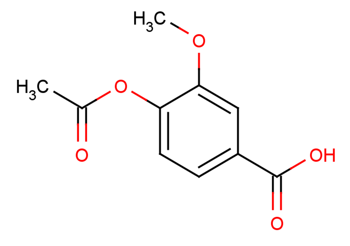 4-(acetyloxy)-3-methoxybenzoic acid
