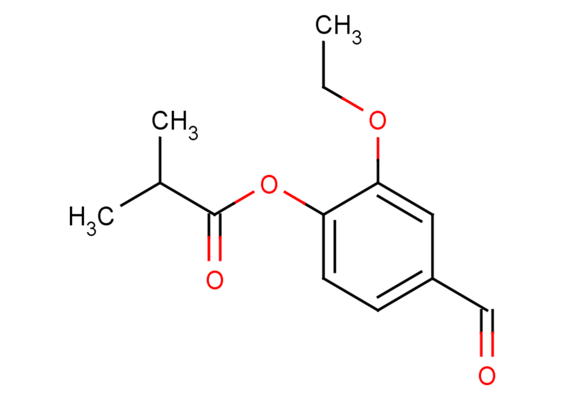2-ethoxy-4-formylphenyl 2-methylpropanoate