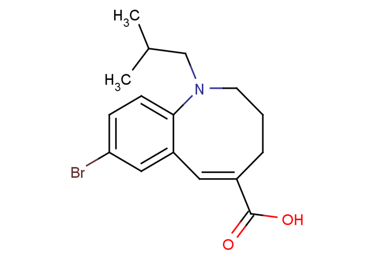 8-bromo-1-(2-methylpropyl)-1,2,3,4-tetrahydro-1-benzazocine-5-carboxylic acid