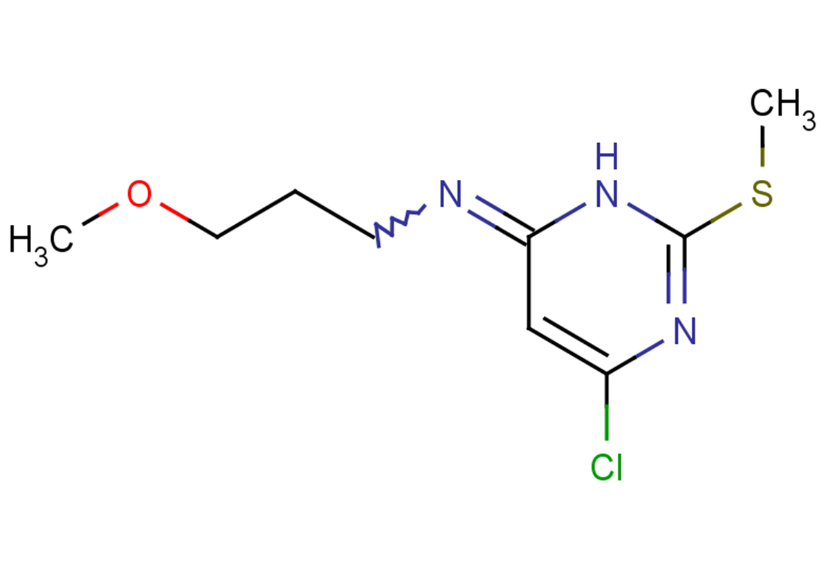 6-chloro-N-(3-methoxypropyl)-2-(methylsulfanyl)-3,4-dihydropyrimidin-4-imine
