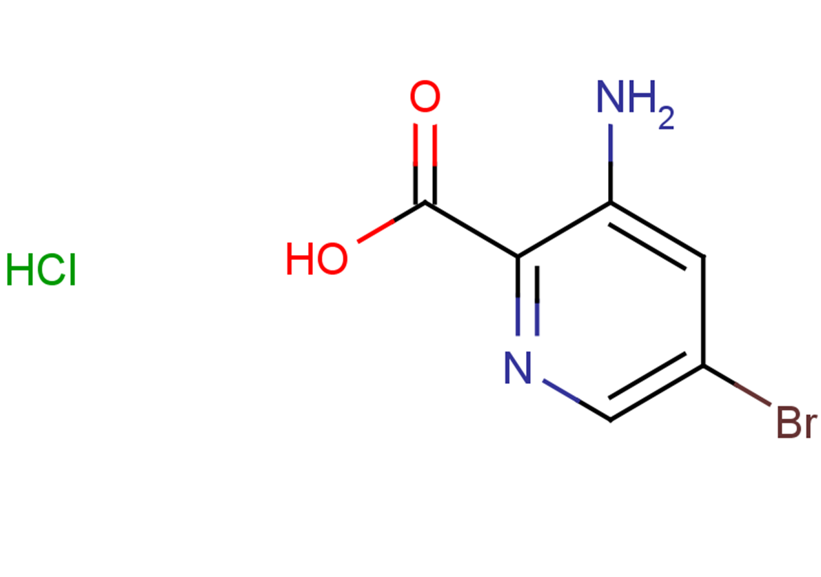 3-amino-5-bromopyridine-2-carboxylic acid hydrochloride
