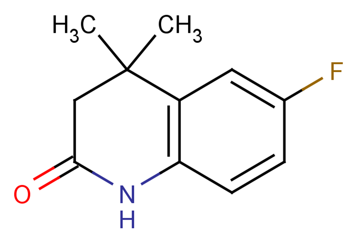 6-fluoro-4,4-dimethyl-1,2,3,4-tetrahydroquinolin-2-one