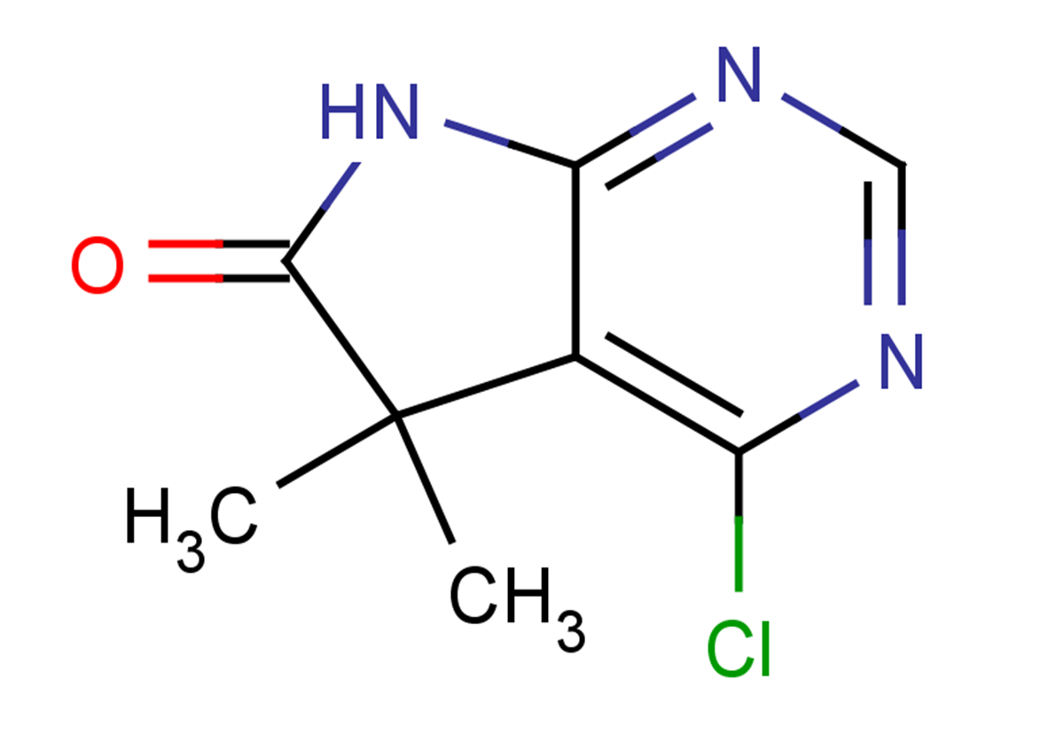 4-chloro-5,5-dimethyl-5H,6H,7H-pyrrolo[2,3-d]pyrimidin-6-one