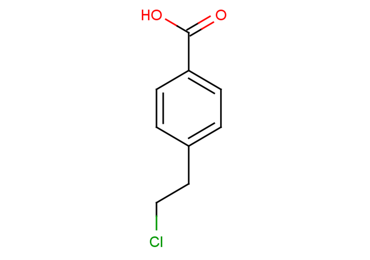 4-(2-chloroethyl)benzoic acid