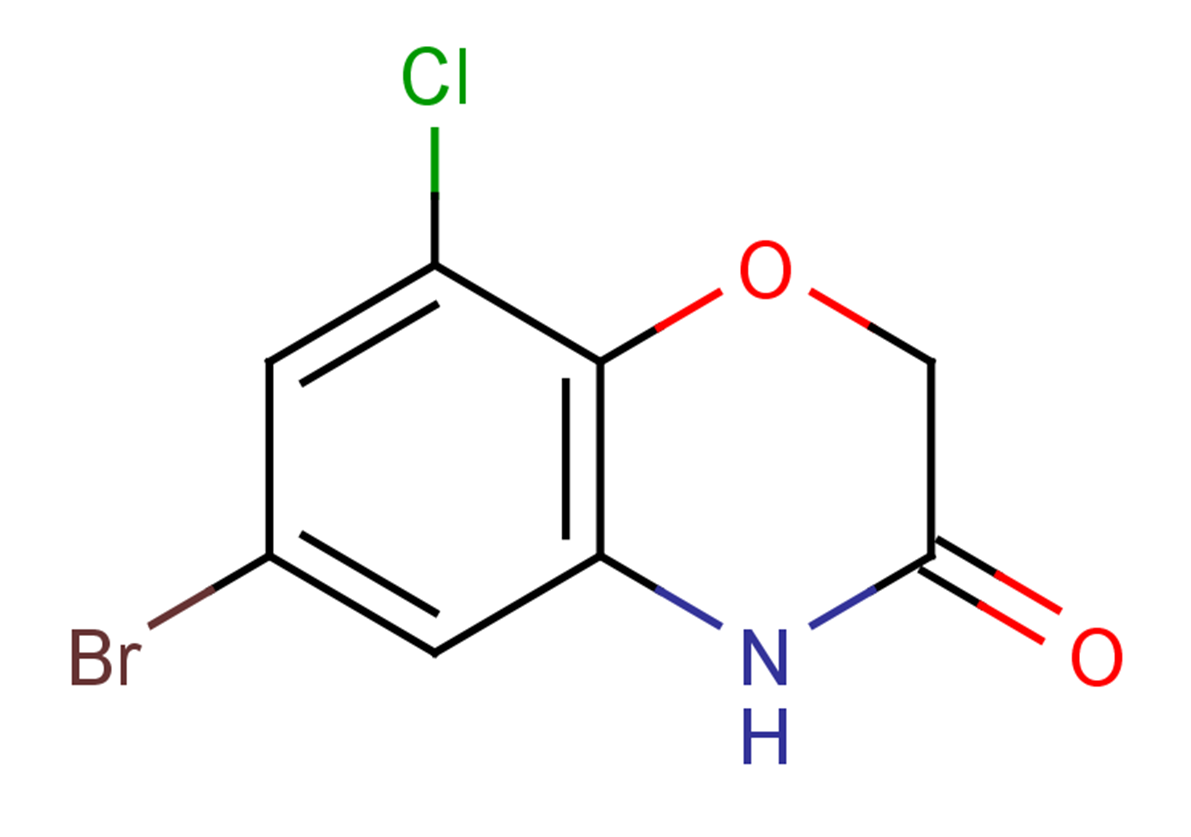 6-bromo-8-chloro-3,4-dihydro-2H-1,4-benzoxazin-3-one
