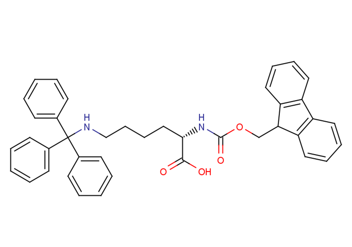 (2S)-2-{[(9H-fluoren-9-ylmethoxy)carbonyl]amino}-6-[(triphenylmethyl)amino]hexanoic acid
