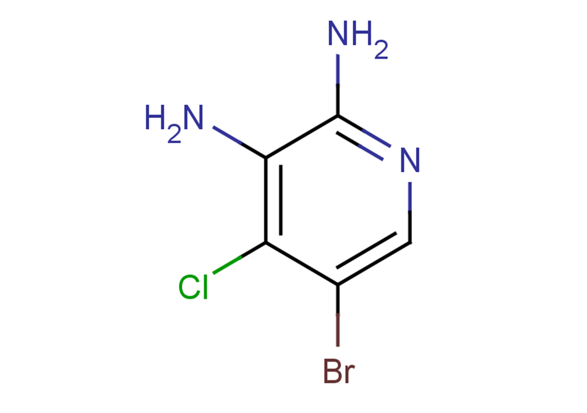 5-bromo-4-chloropyridine-2,3-diamine