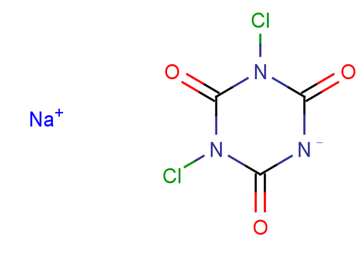 sodium 3,5-dichloro-2,4,6-trioxo-1,3,5-triazinan-1-ide