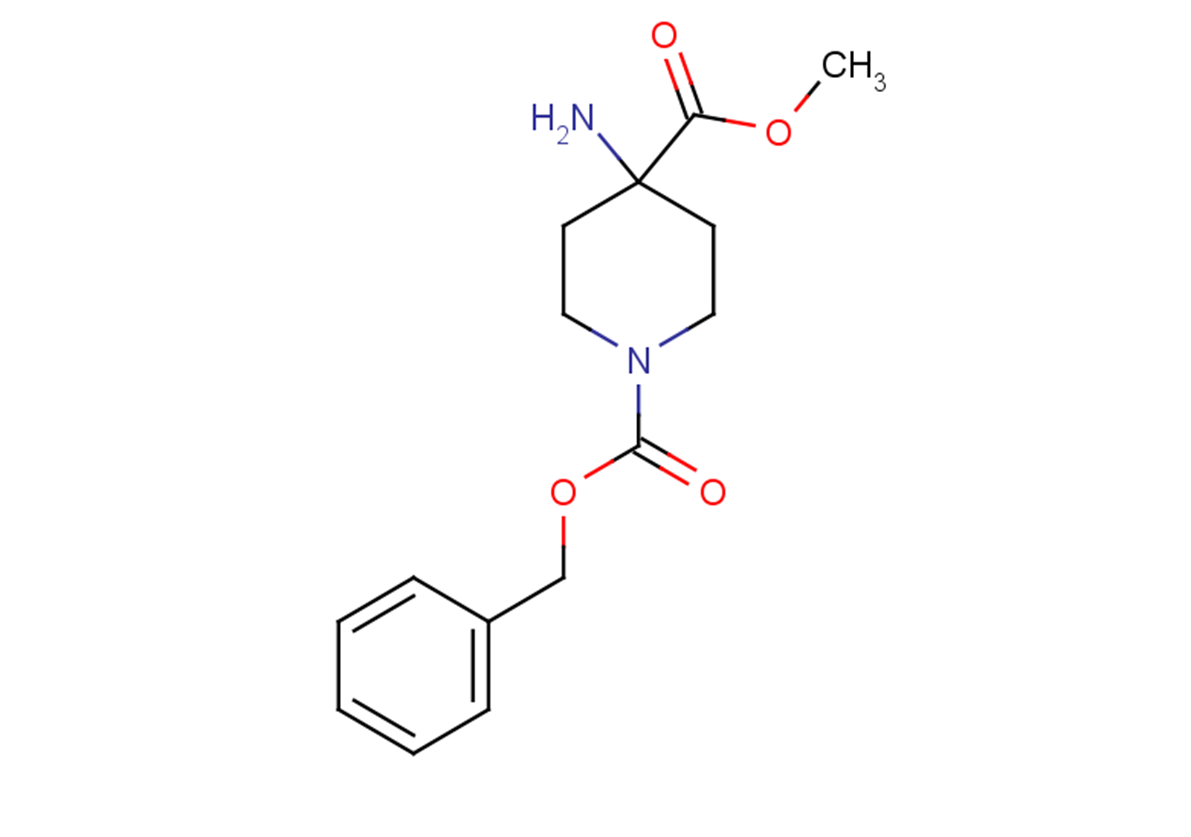1-benzyl 4-methyl 4-aminopiperidine-1,4-dicarboxylate
