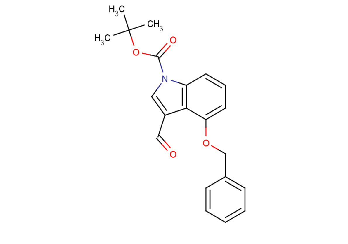 tert-butyl 4-(benzyloxy)-3-formyl-1H-indole-1-carboxylate