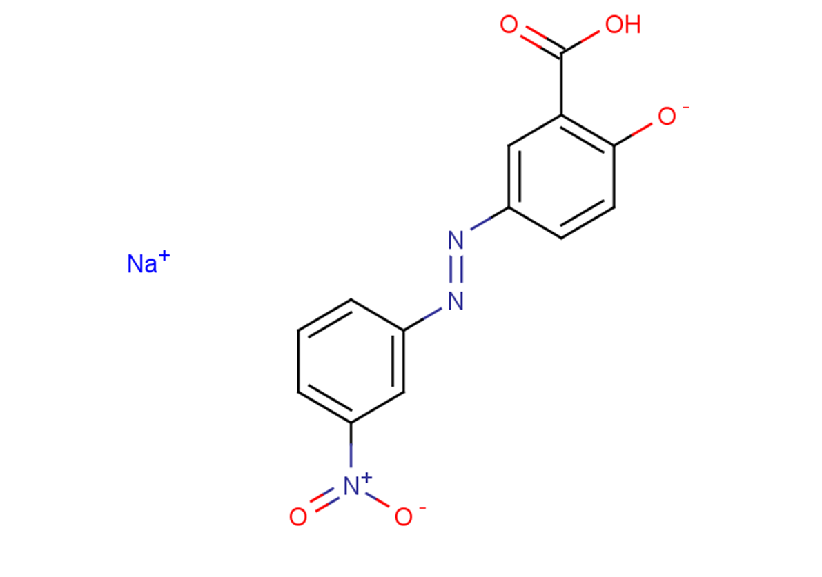 sodium 2-carboxy-4-[(E)-2-(3-nitrophenyl)diazen-1-yl]benzen-1-olate