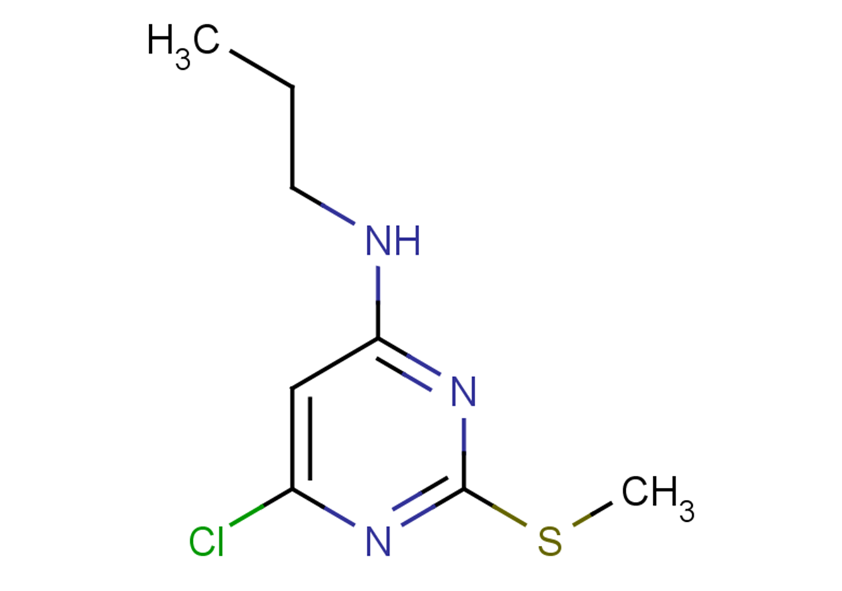 6-chloro-2-(methylsulfanyl)-N-propylpyrimidin-4-amine
